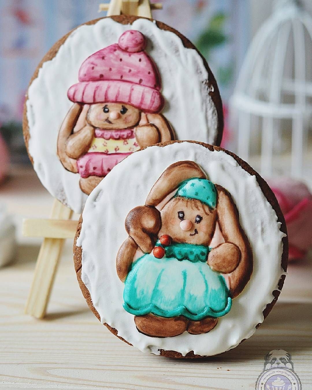 Рождественские пряники медовые козули