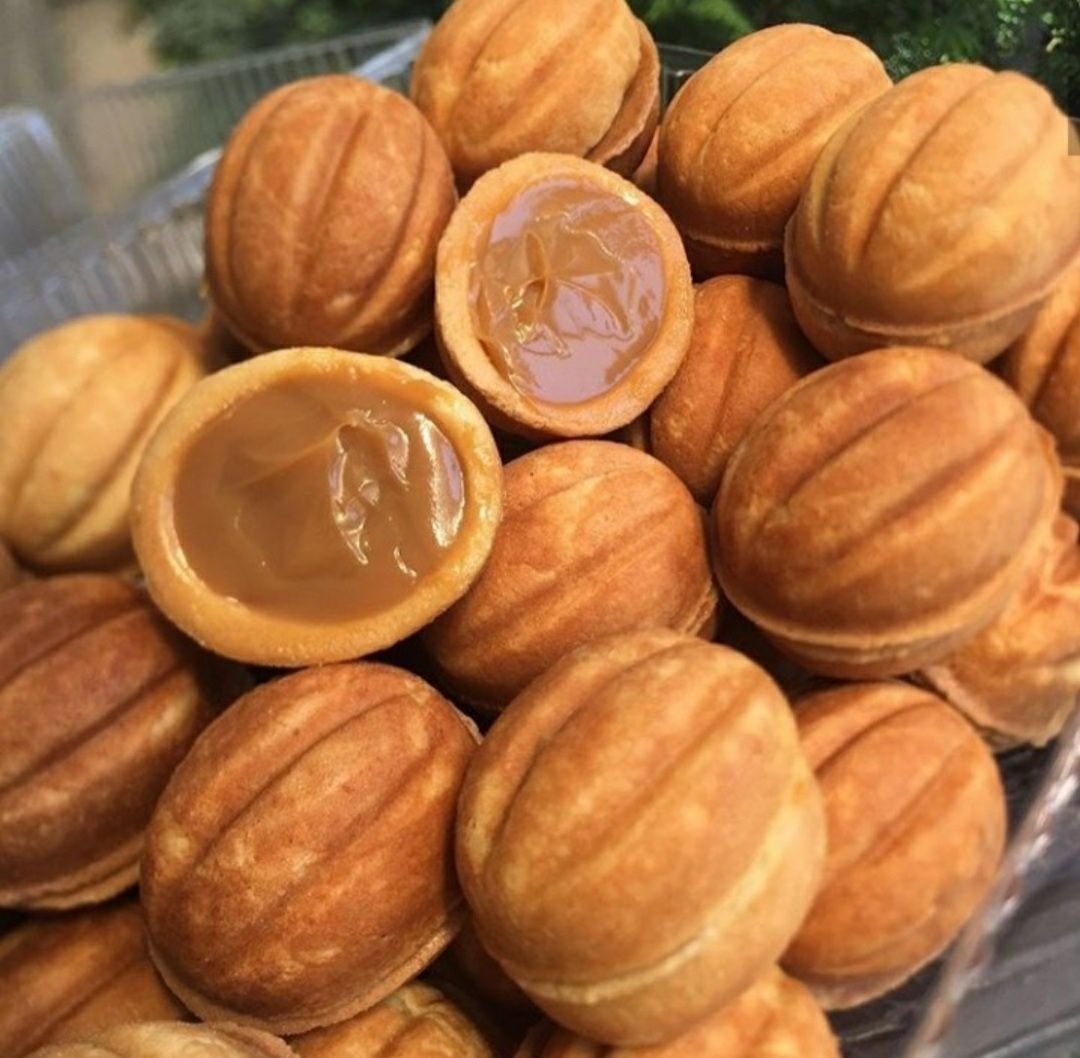 Орешки со сгущенкой