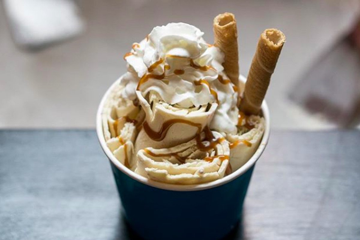 Ice Roll мороженое