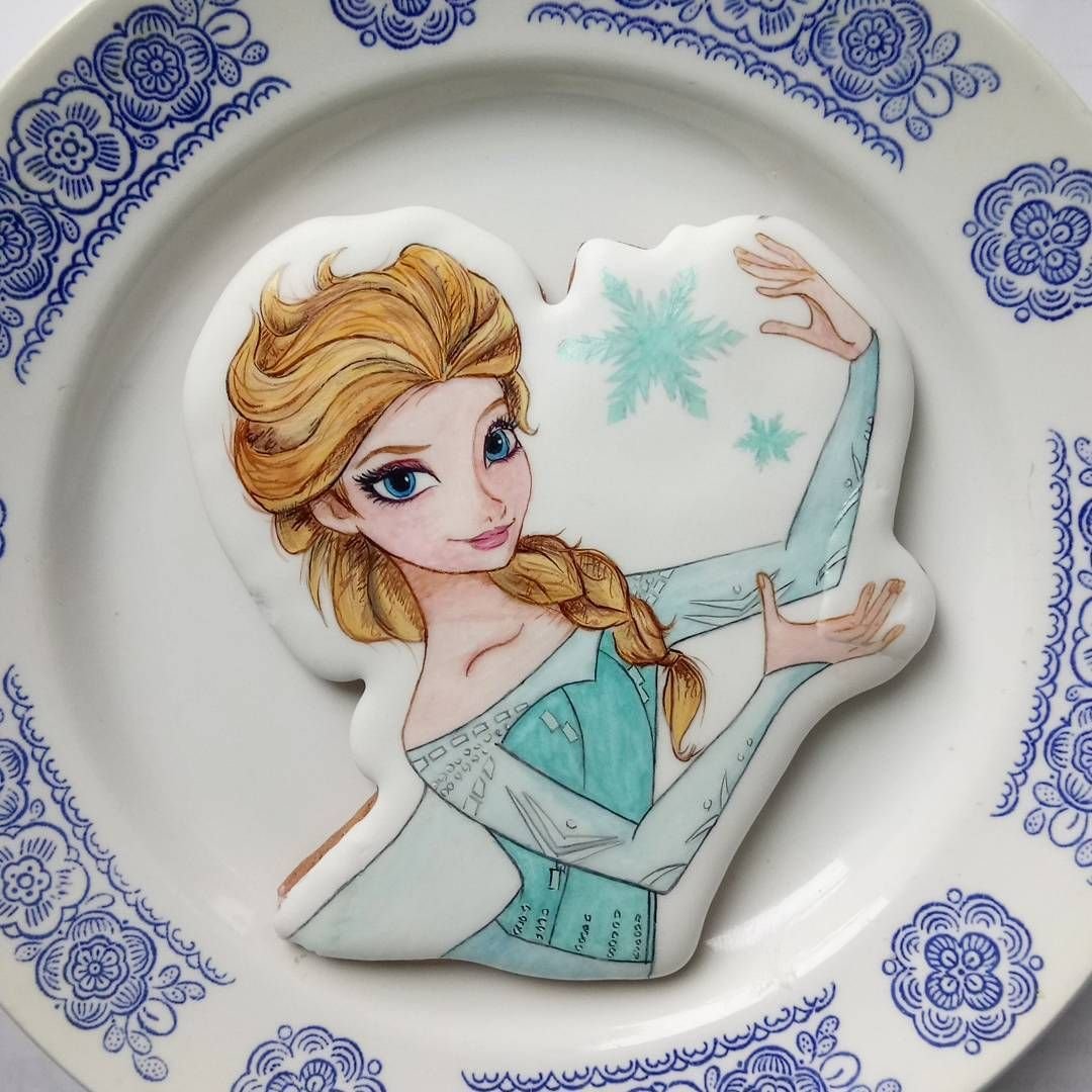 Печенье холодное сердце