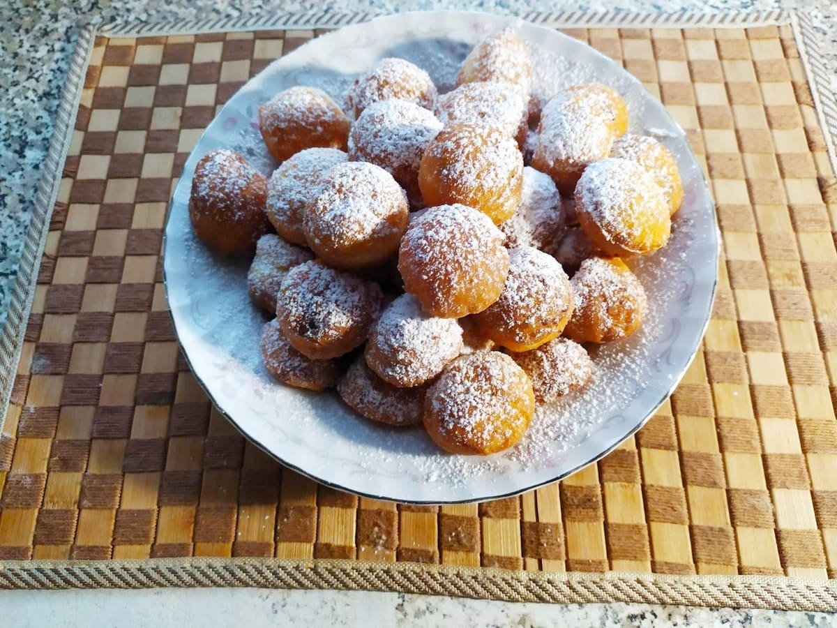 Пончики жареные