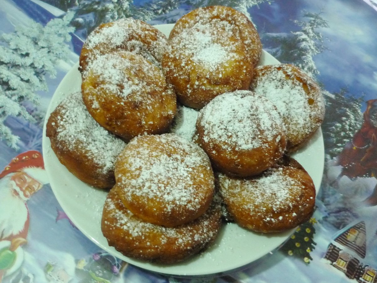 Пончики дрожжевые
