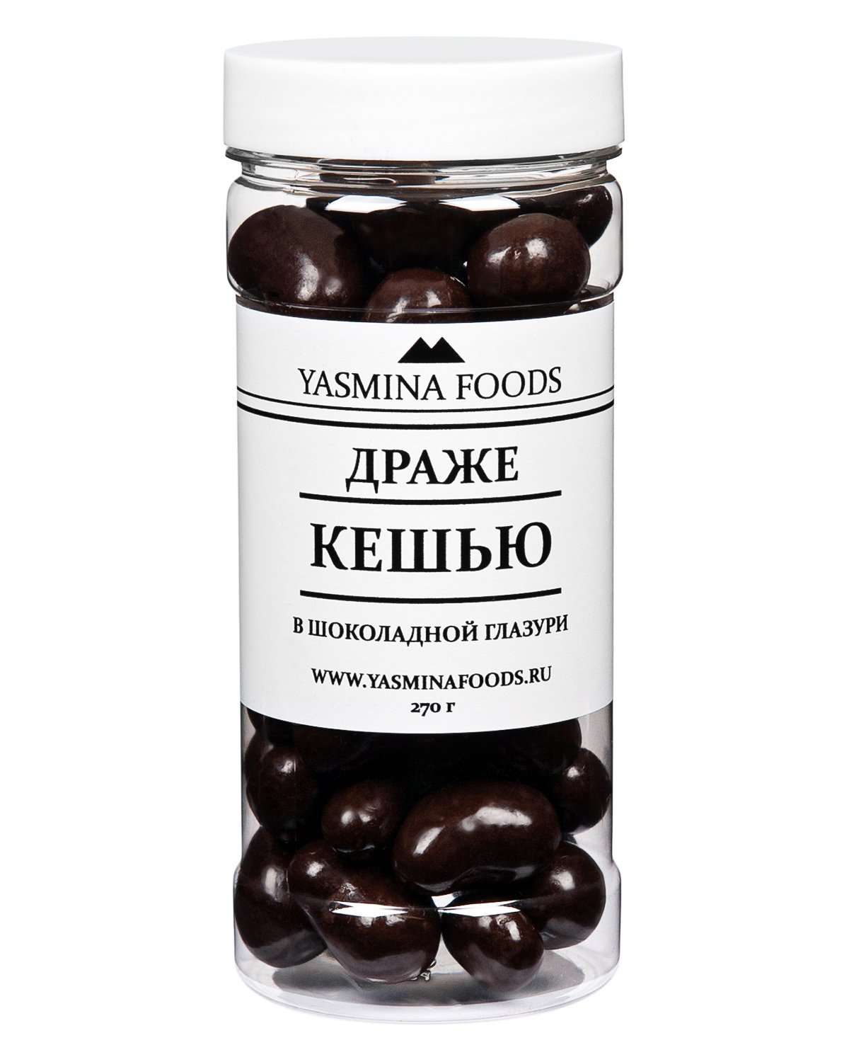 Драже кешью в темном шоколаде