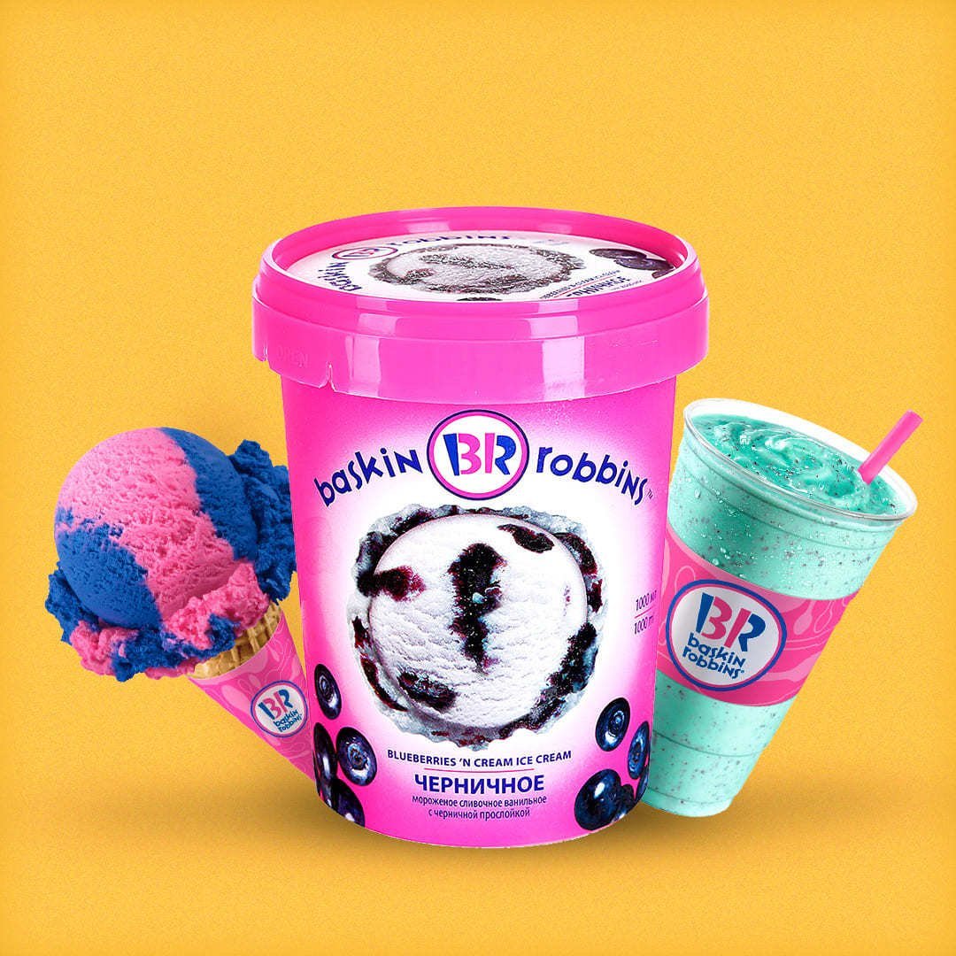 Кафе мороженое baskin Robbins