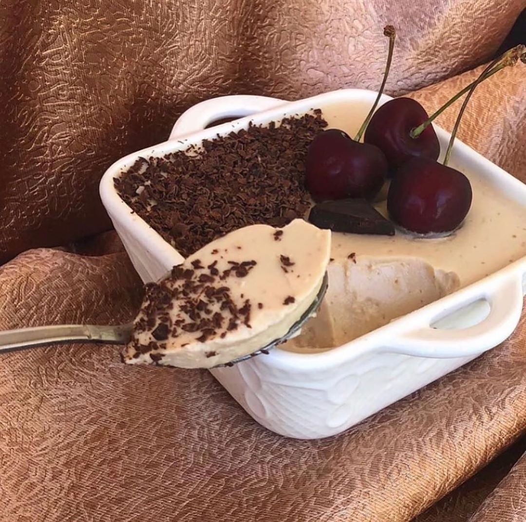 Творожное суфле с какао