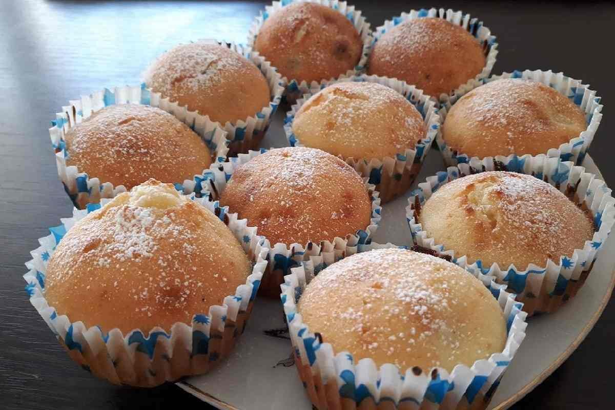 Кексики в бумажных формочках