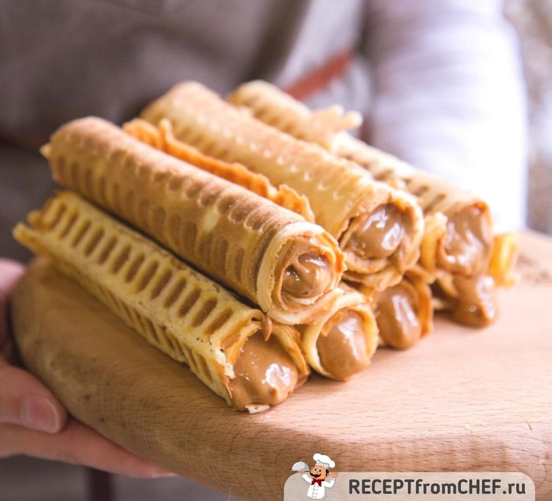 Бамбуковые трубочки печенье
