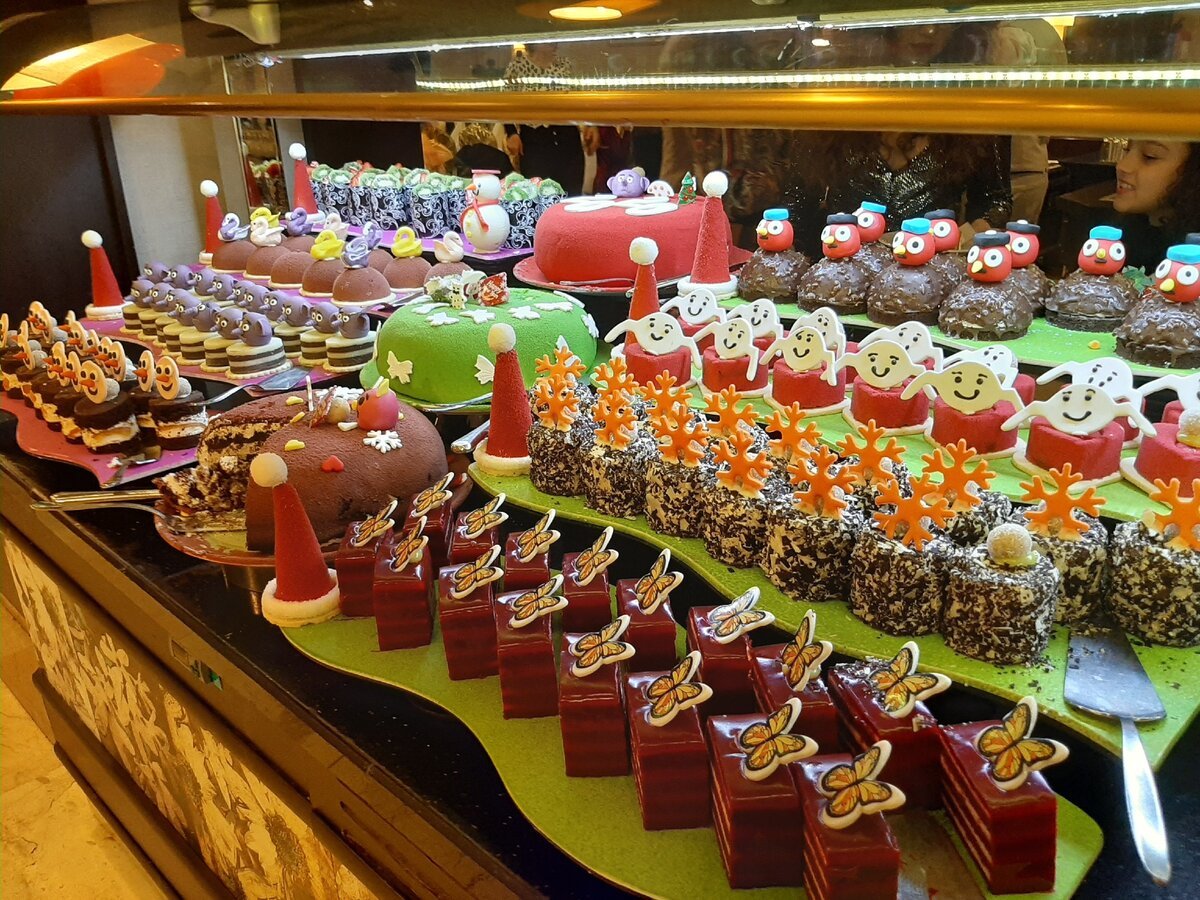 Турецкие десерты в отелях