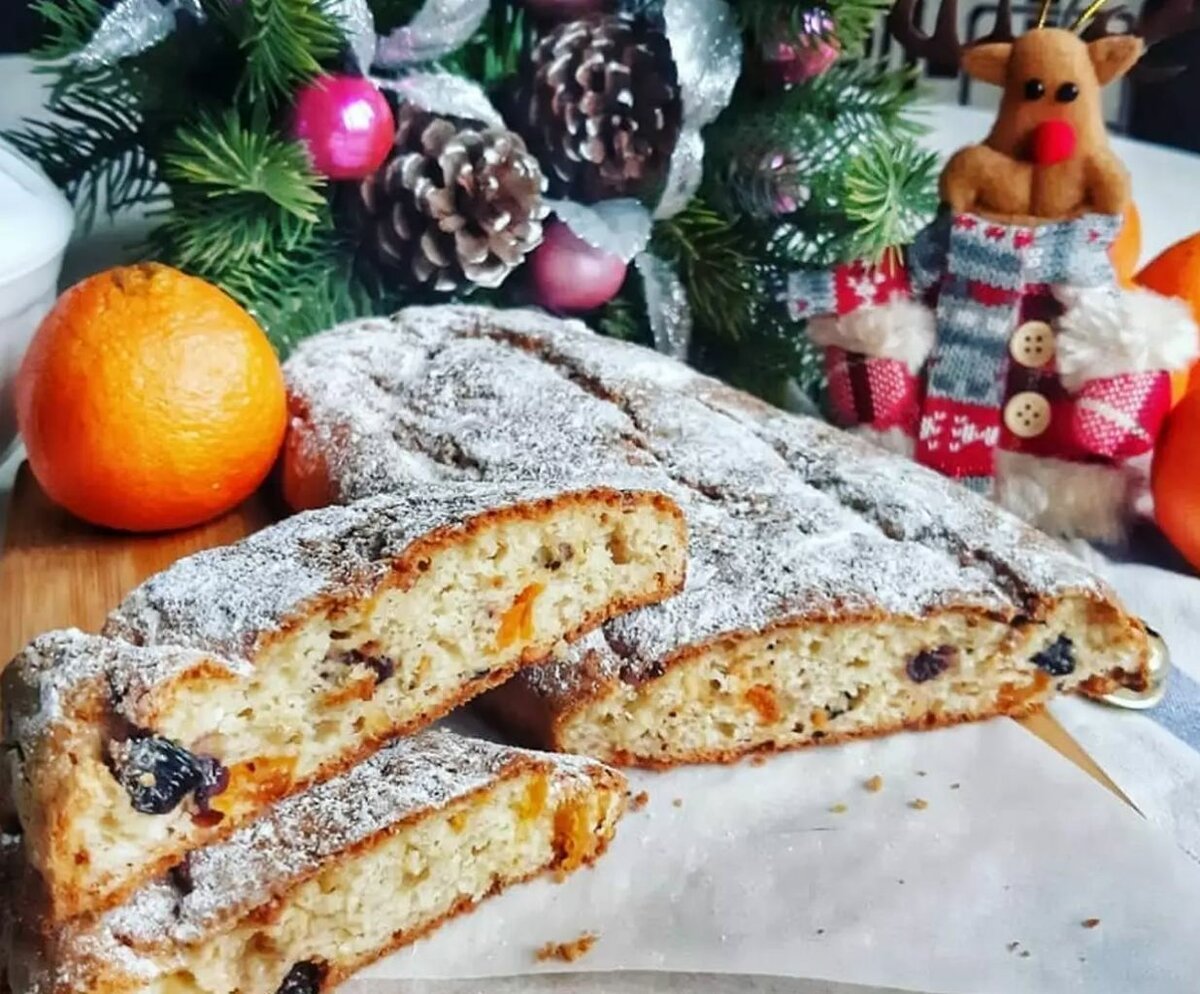 Рождественский кекс Stollen