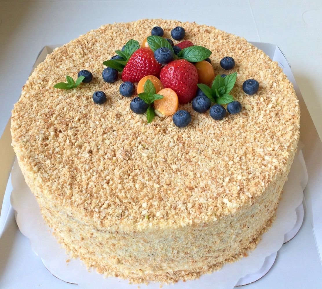 Красивый торт лето