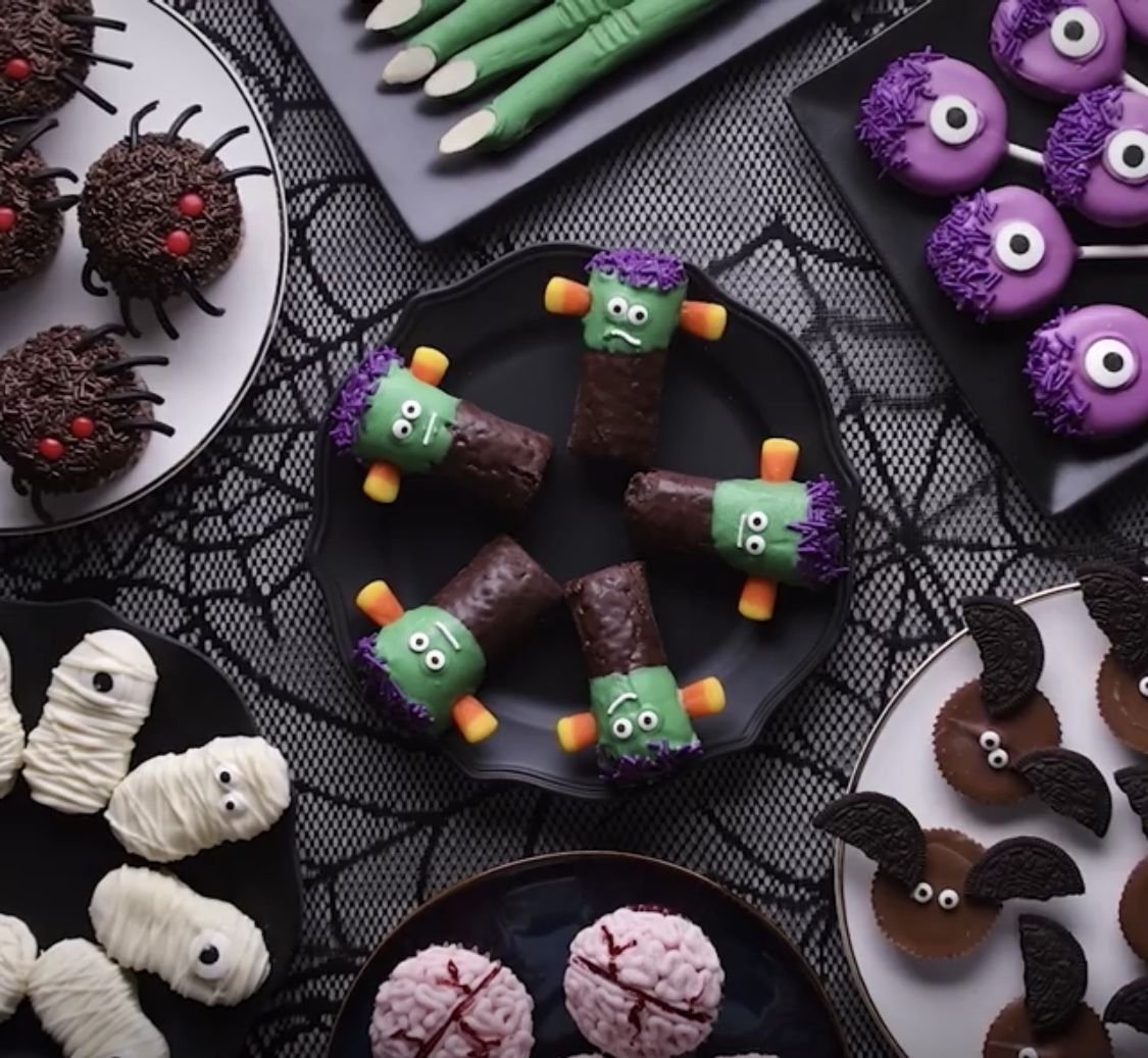 Идеи сладостей на хэллоуин