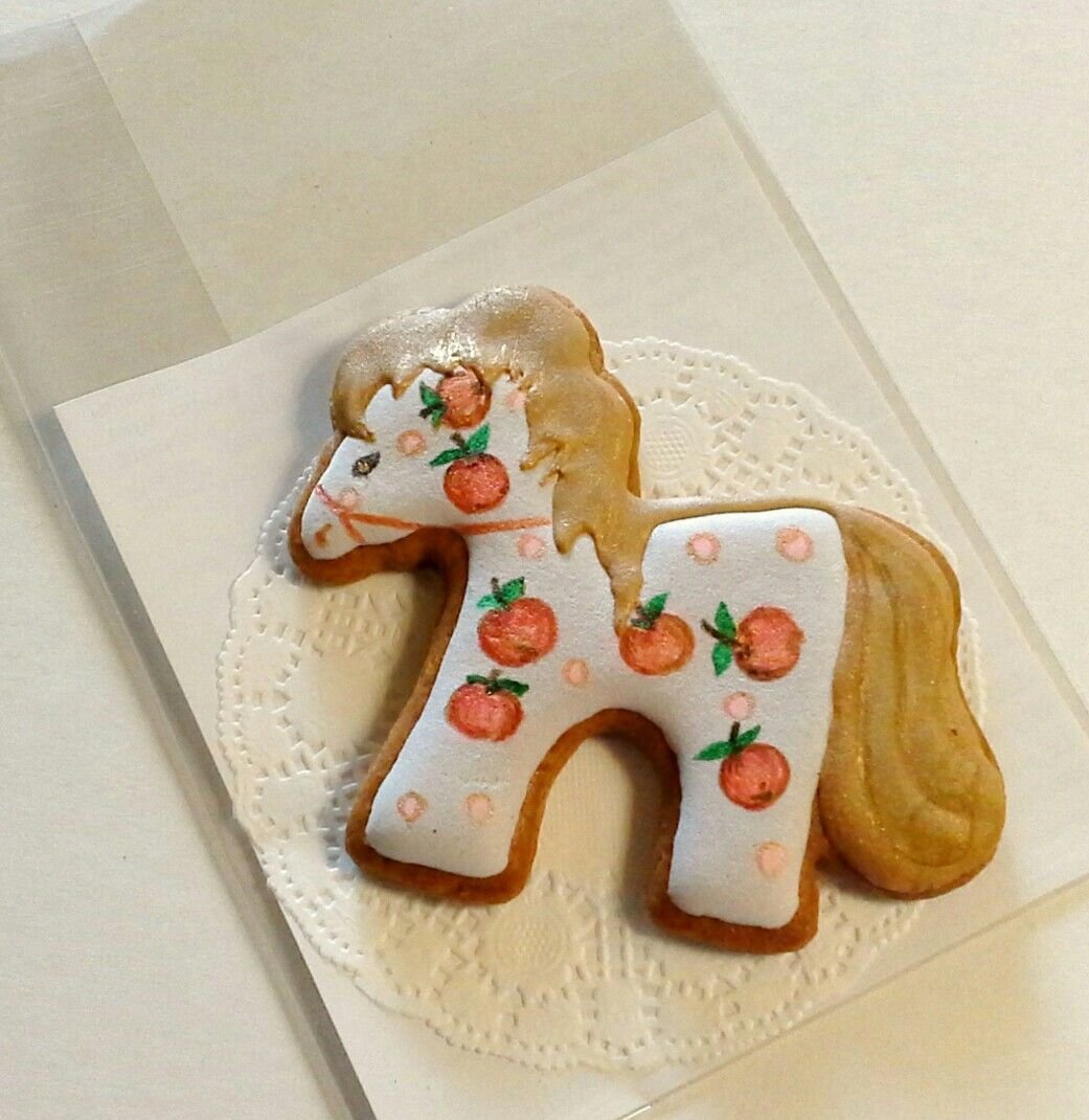 Пряник имбирный лошадка