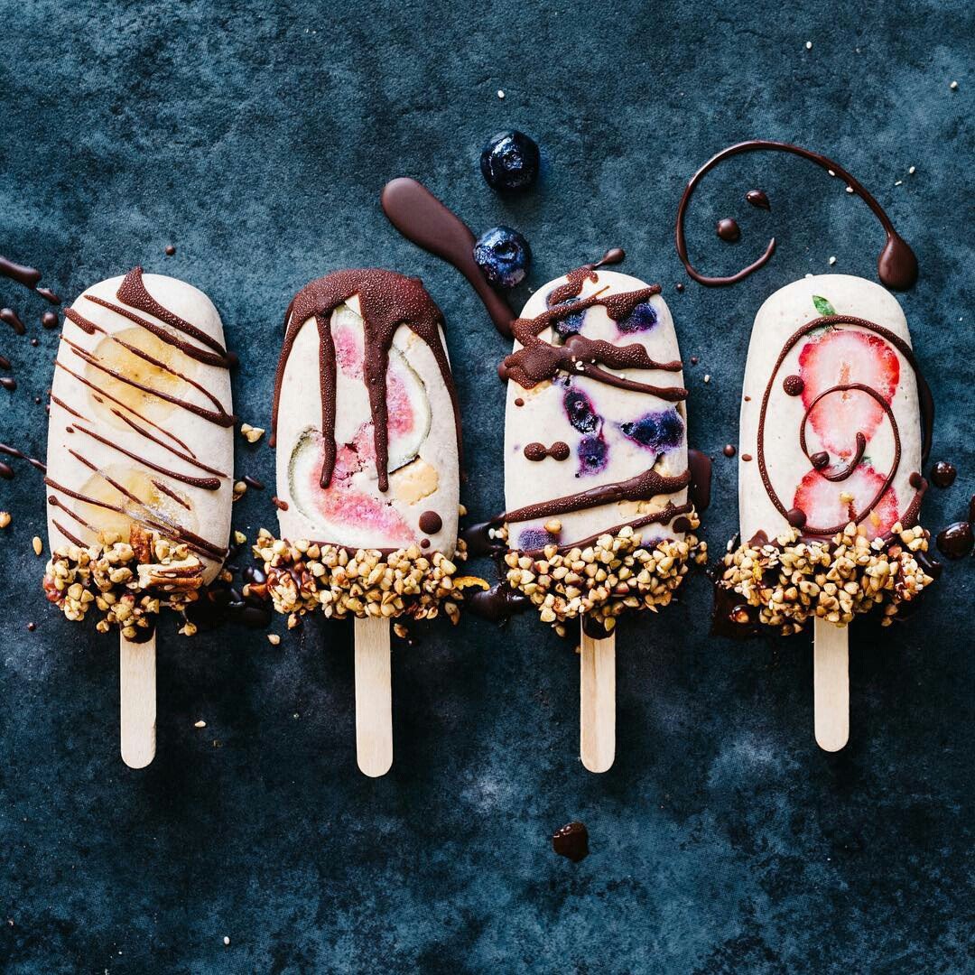 Chocolate Cakesicles and Cake Gems