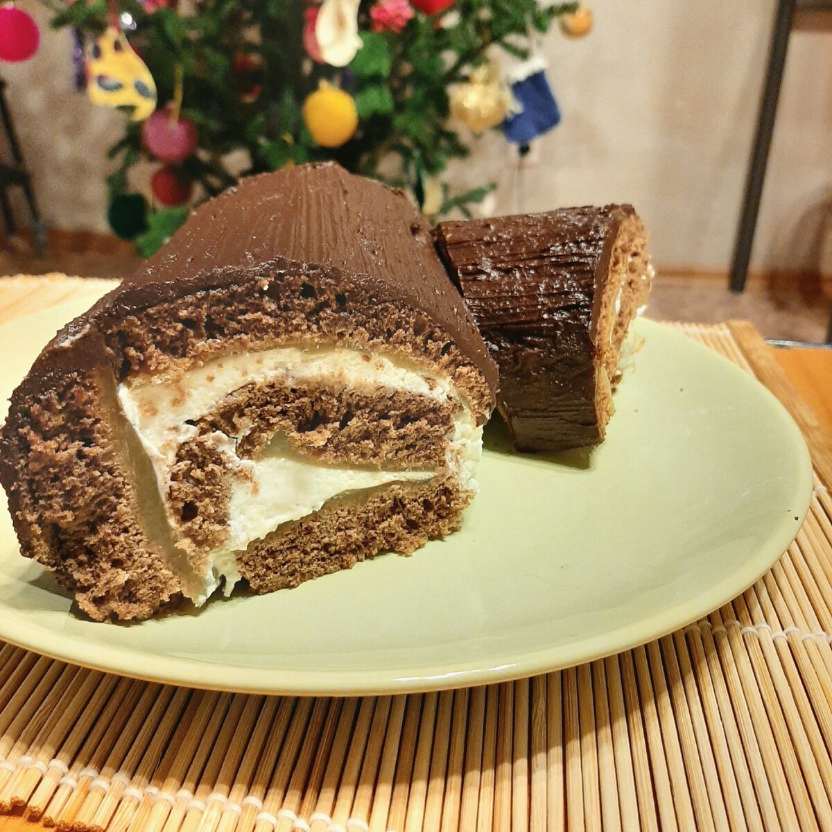 Шоколадная колбаска
