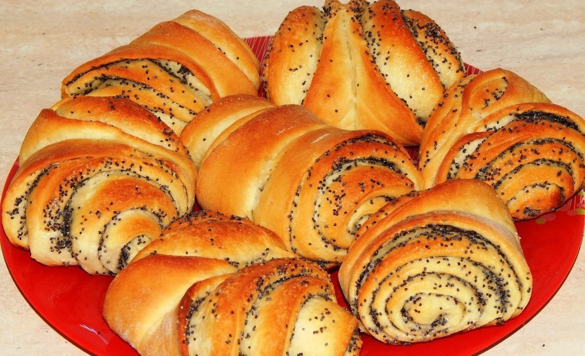 Кулебяка с маком