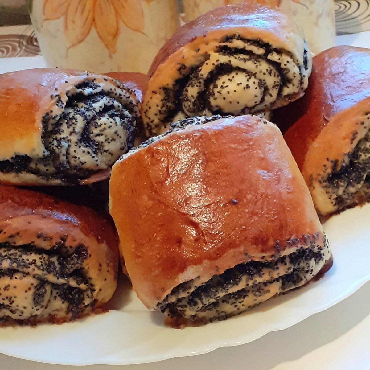 Рулет с маком Хлебодар