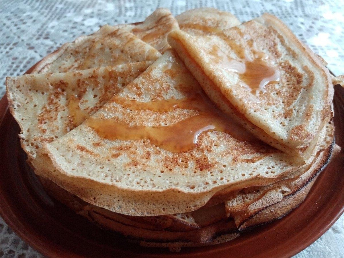 Блины на сыворотке