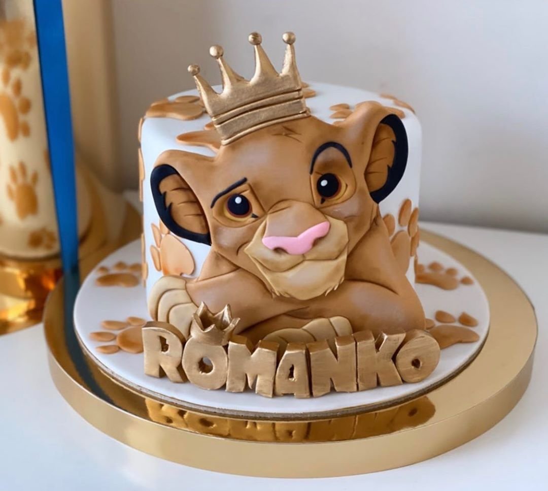 Торт Король Лев с семьей