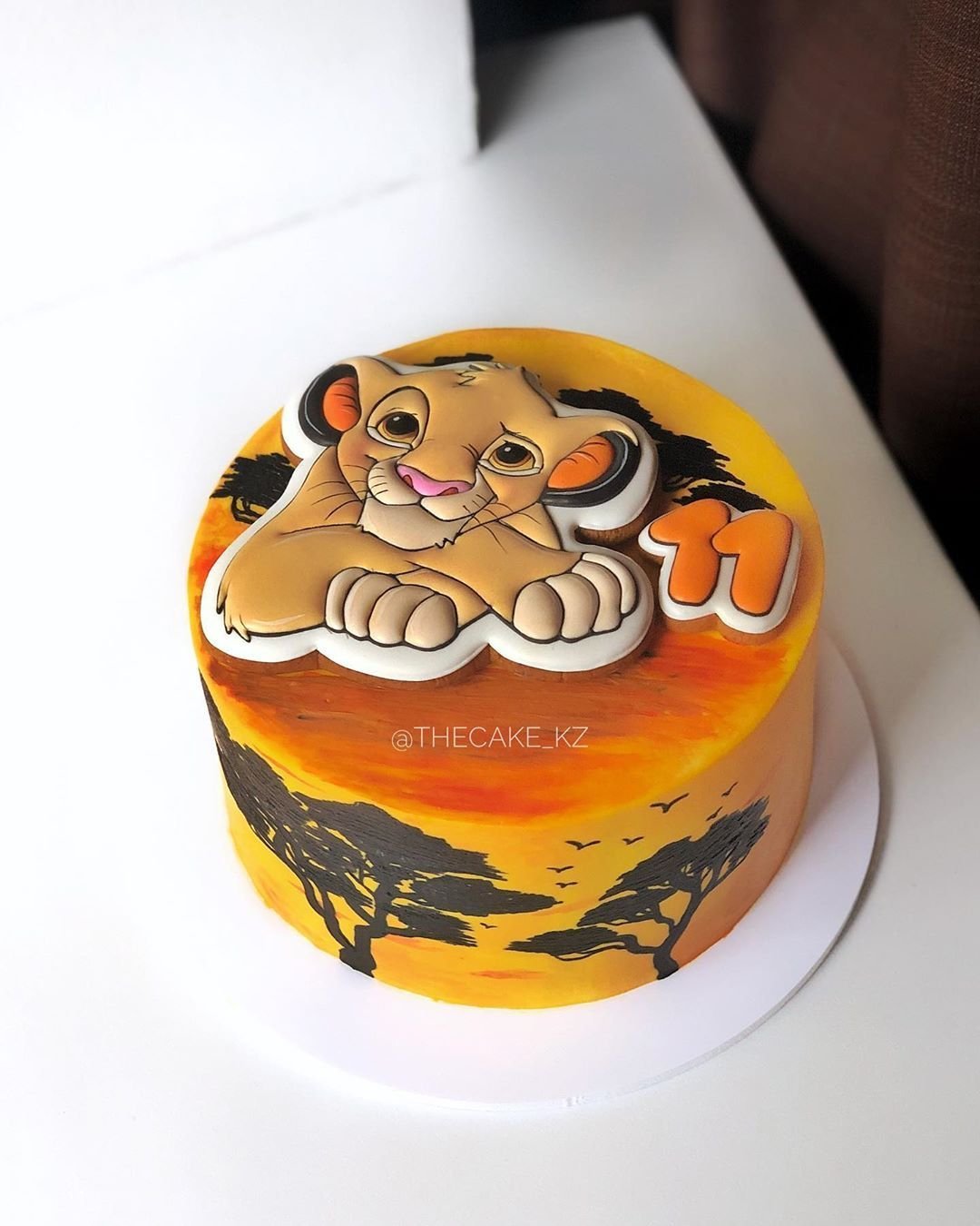 Торт с Симбой Король Лев