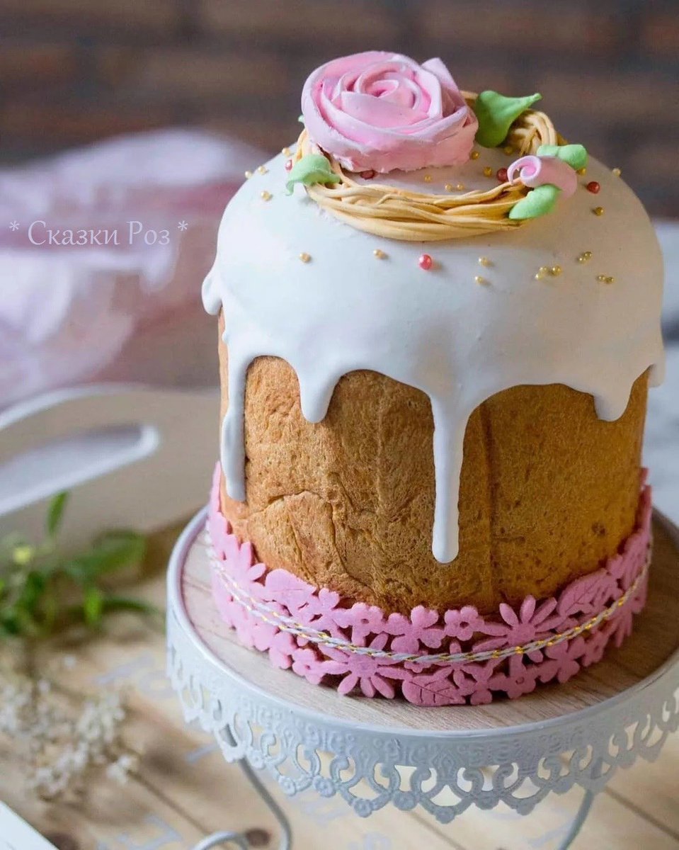 Глазурь для кулича