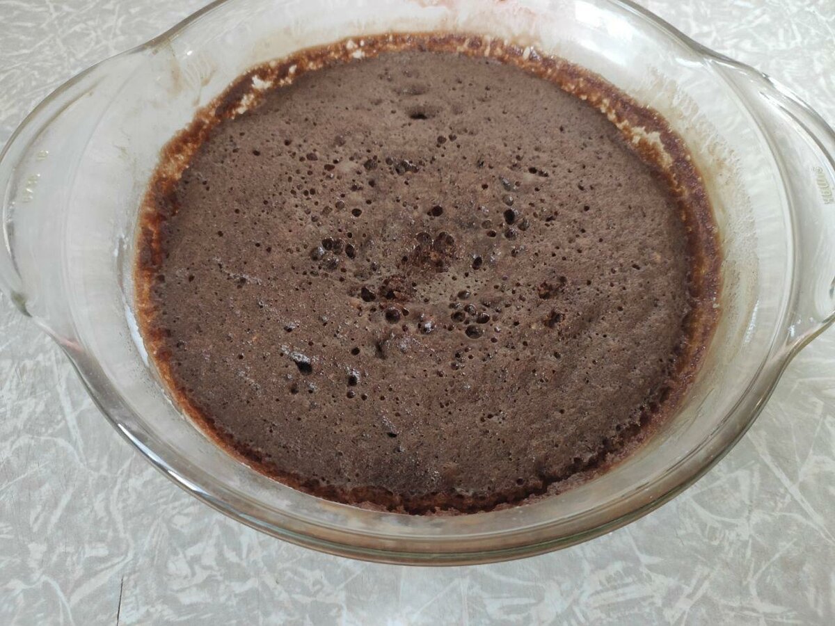 Кекс в микроволновке
