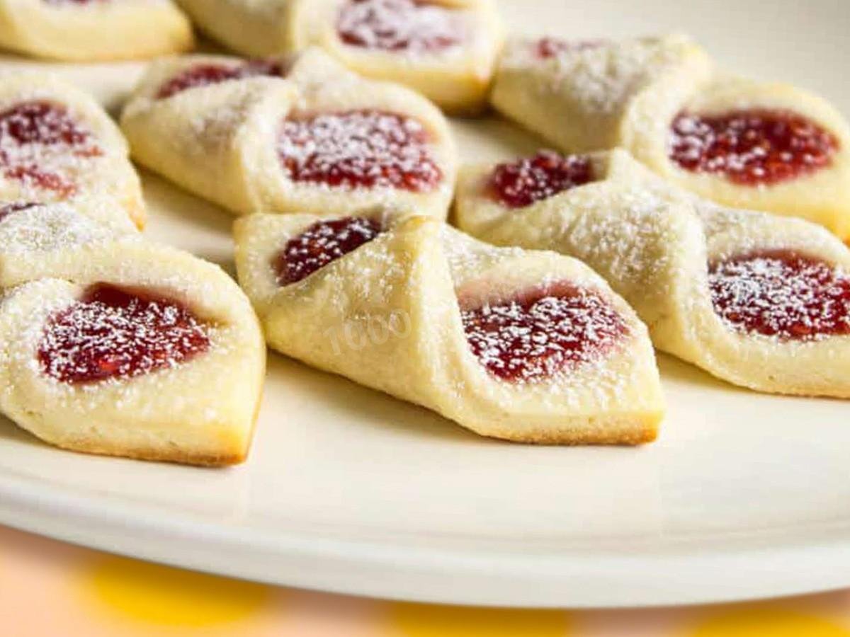 Печенье с малиной