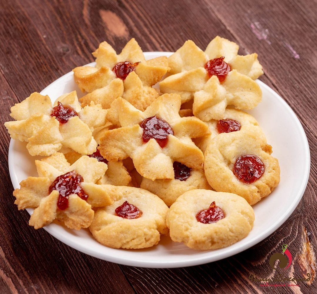 Печенья с джемом посередине