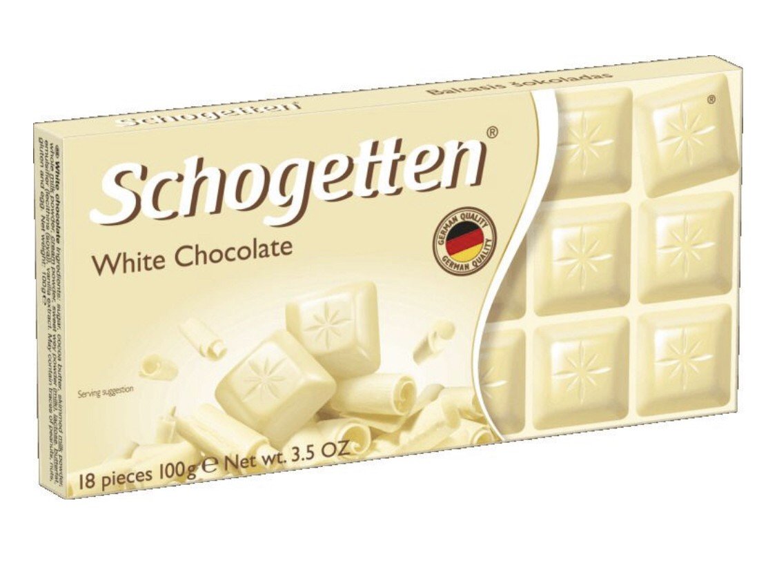 Шоколад Schogetten White белый