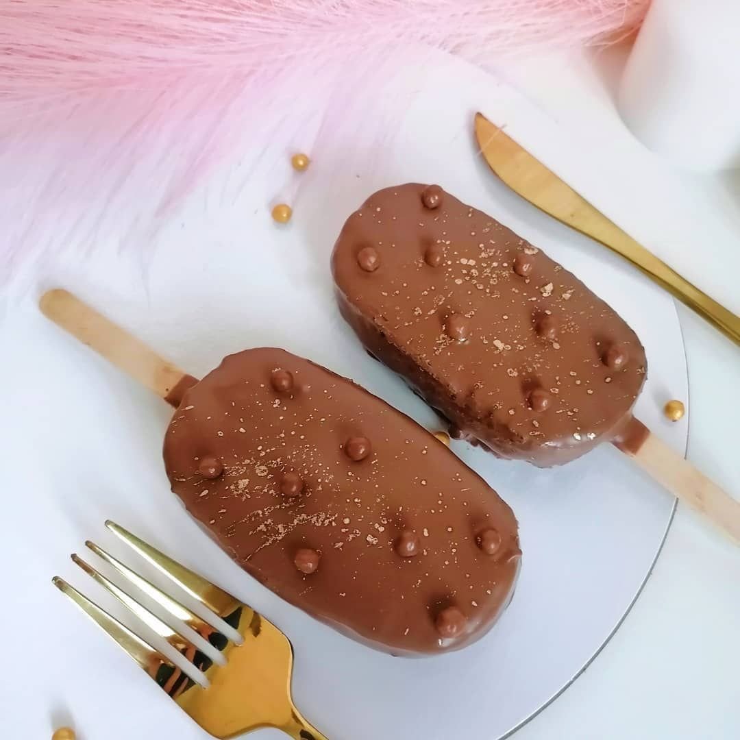 Пирожное эскимо из печенья