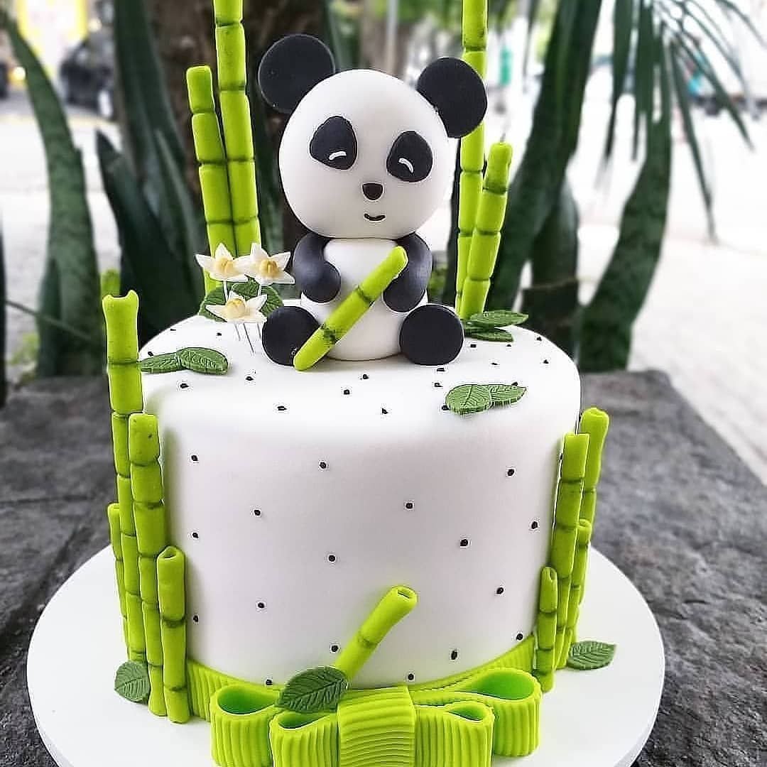 Детский торт панда