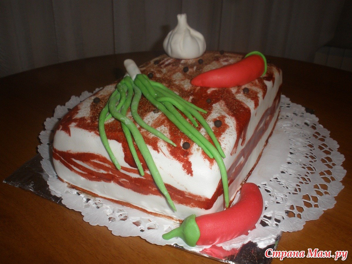 Торт «сало»