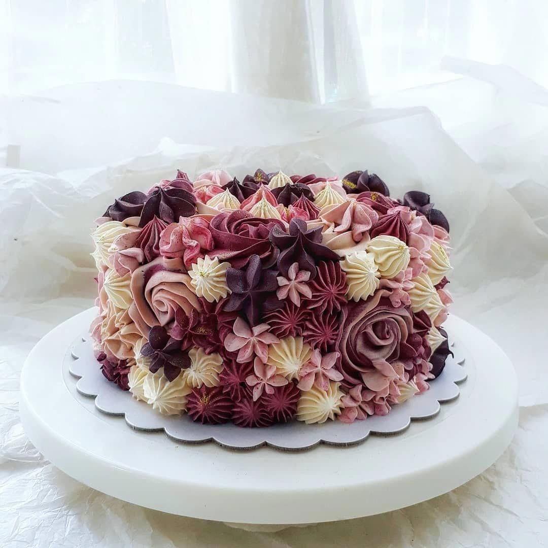 Шикарный торт маме на день рождения