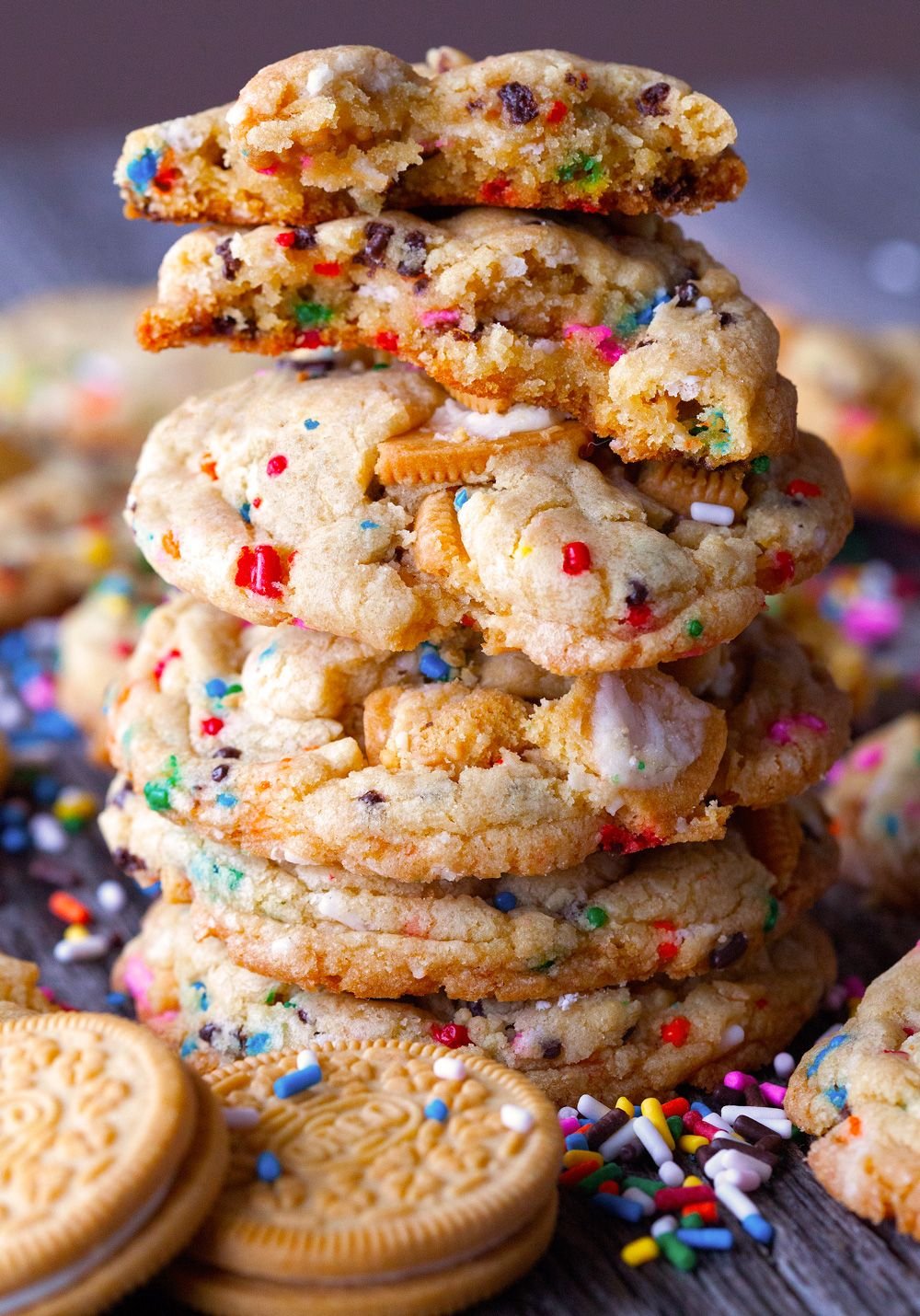 Печенье Rainbow cookies