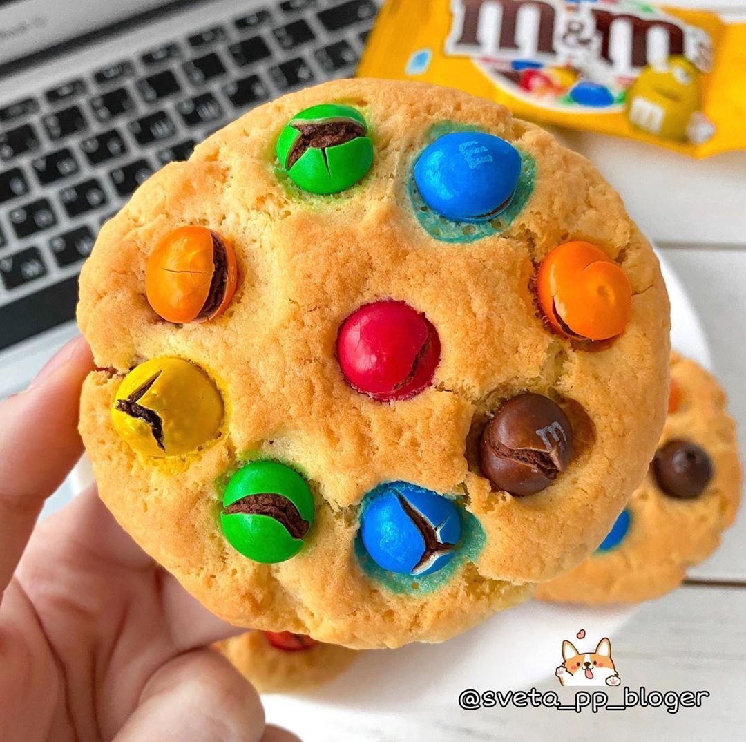 Печенье с " m&m`s"