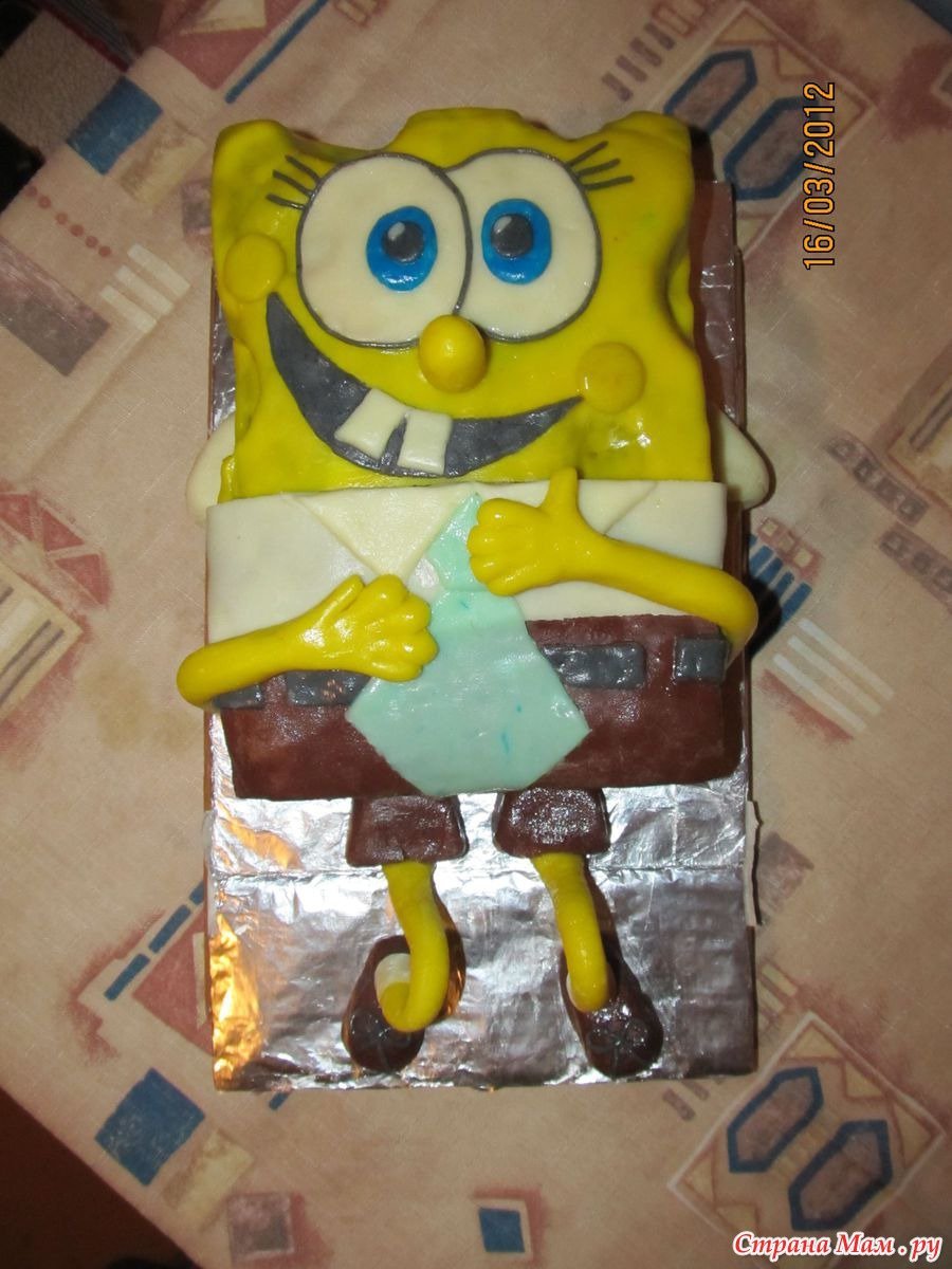 Spongebob Fondant