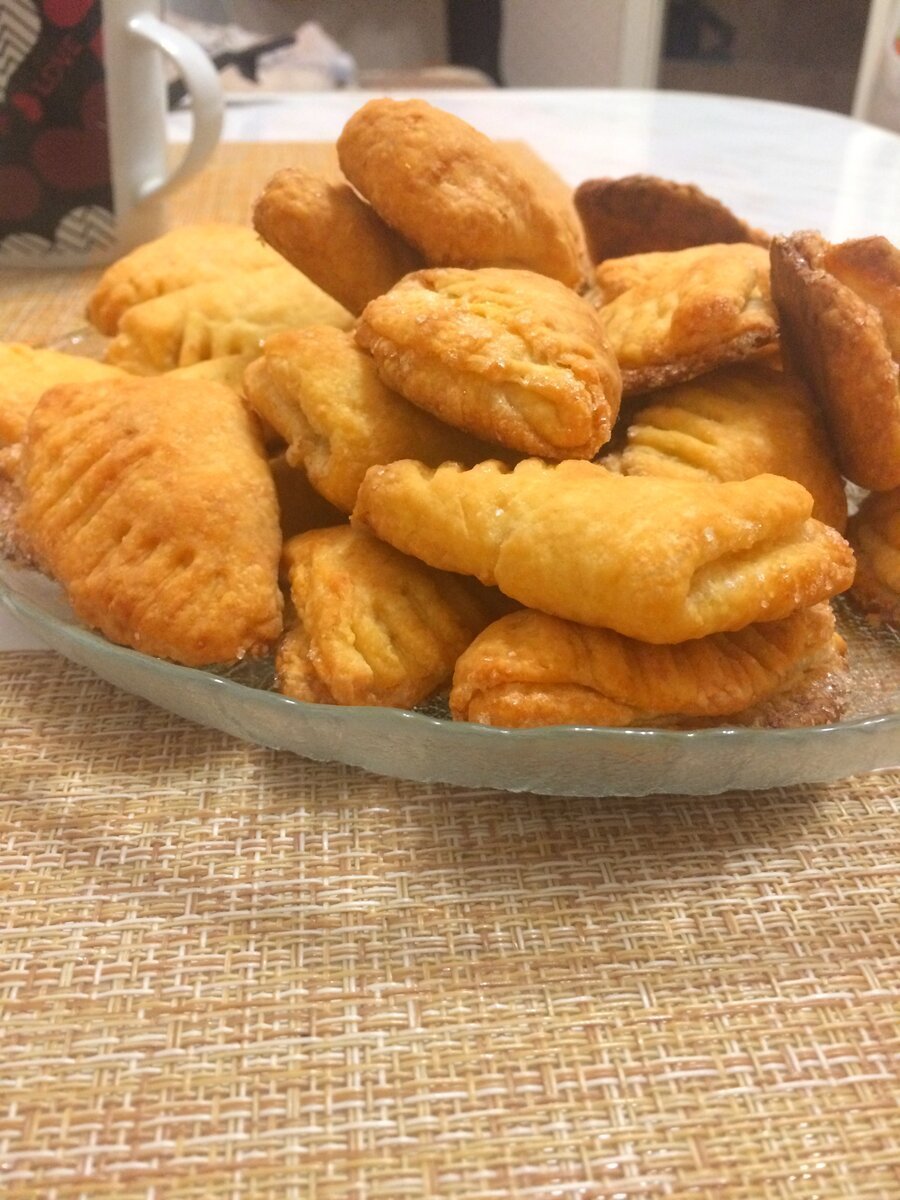 Печенье гусиные лапки на дрожжах
