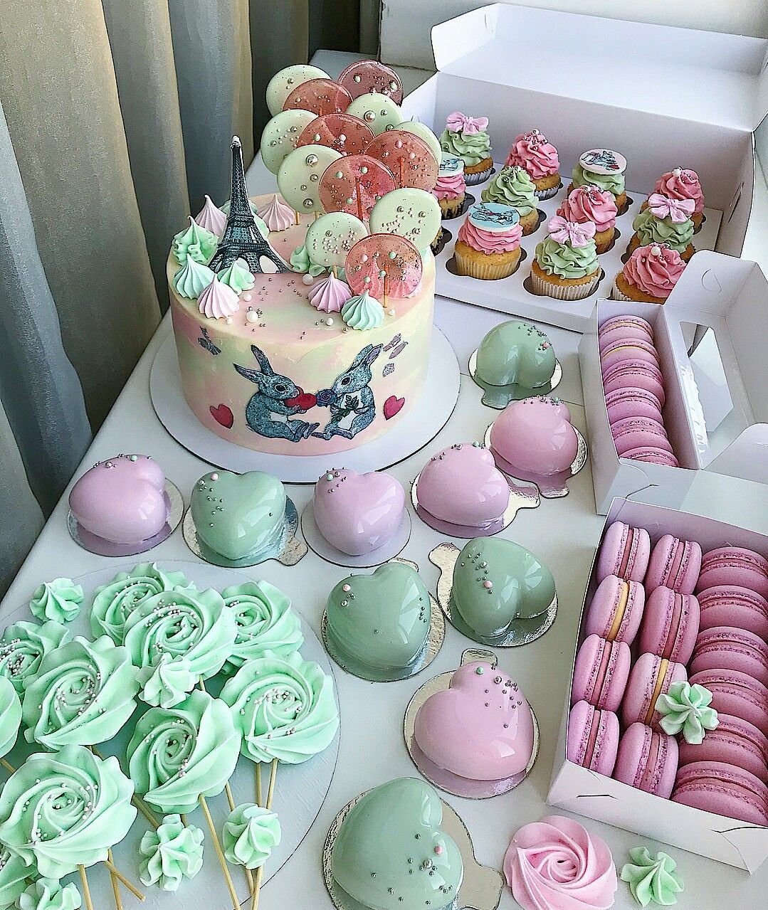 Капкейки с Микки и Минни