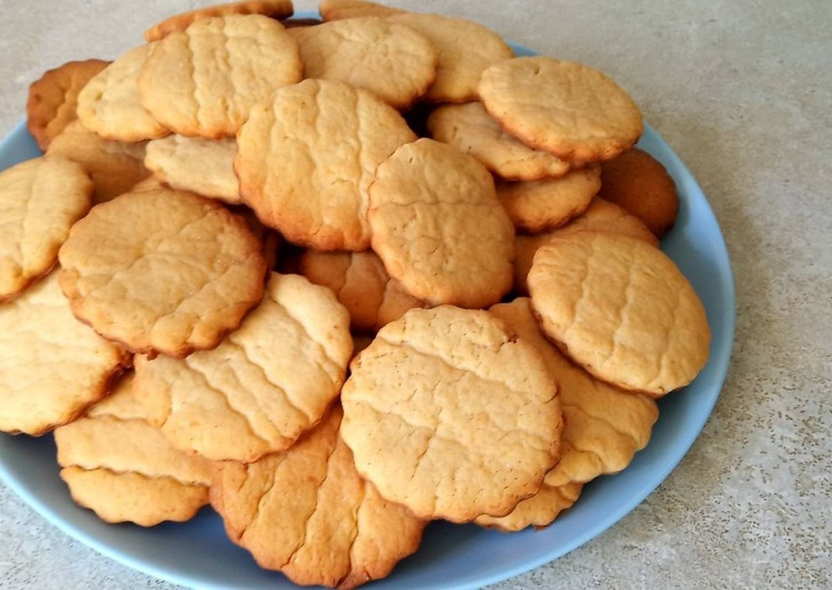 Печенье с лимонной цедрой