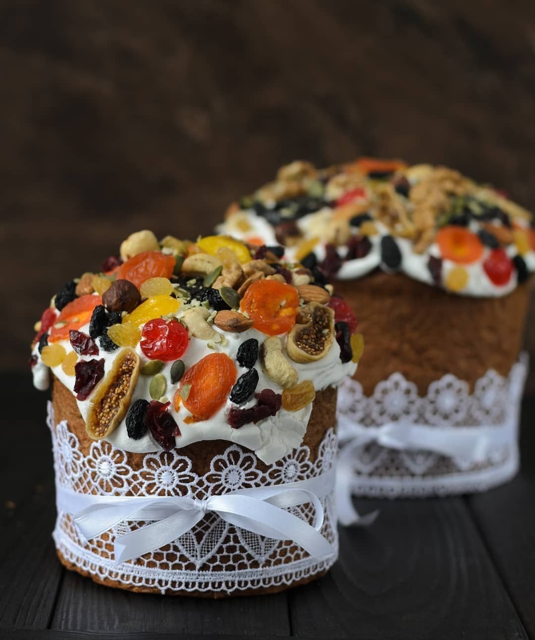 Карамельный кулич