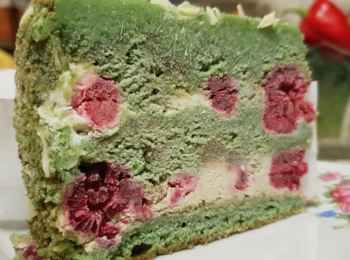 Меренговый рулет с маскарпоне