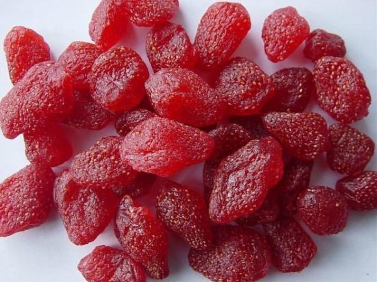 Цукаты из ежевики