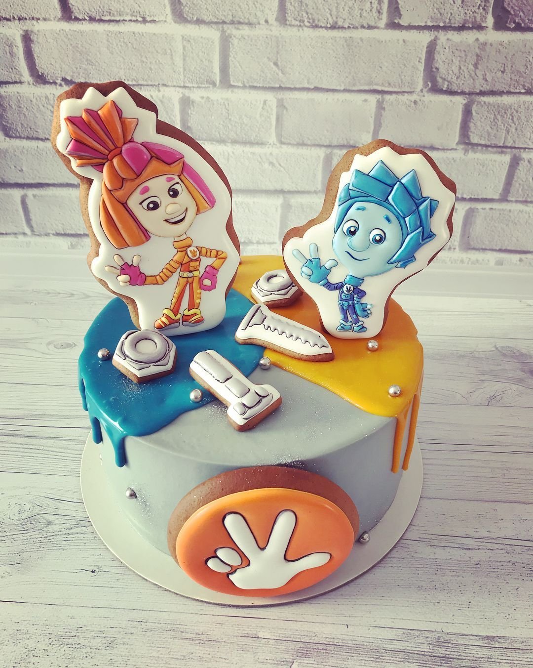 Имбирные пряники Фиксики