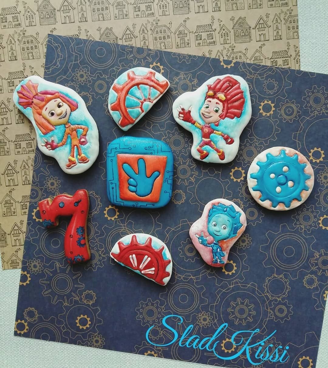 Пряники из мультфильмов