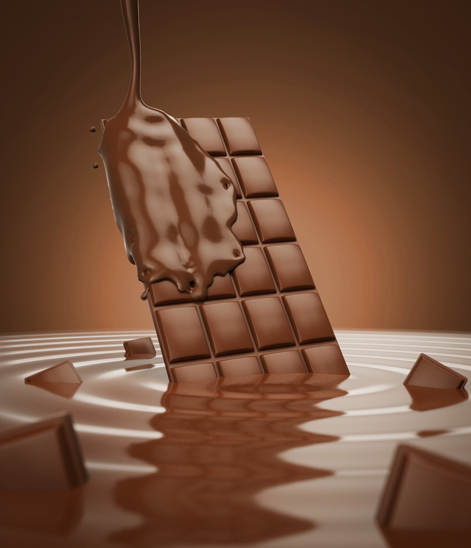 Шоколад д. Шоколад заставка. Шоколад 3d. Заставка на телефон шоколад. Растаявший шоколад.