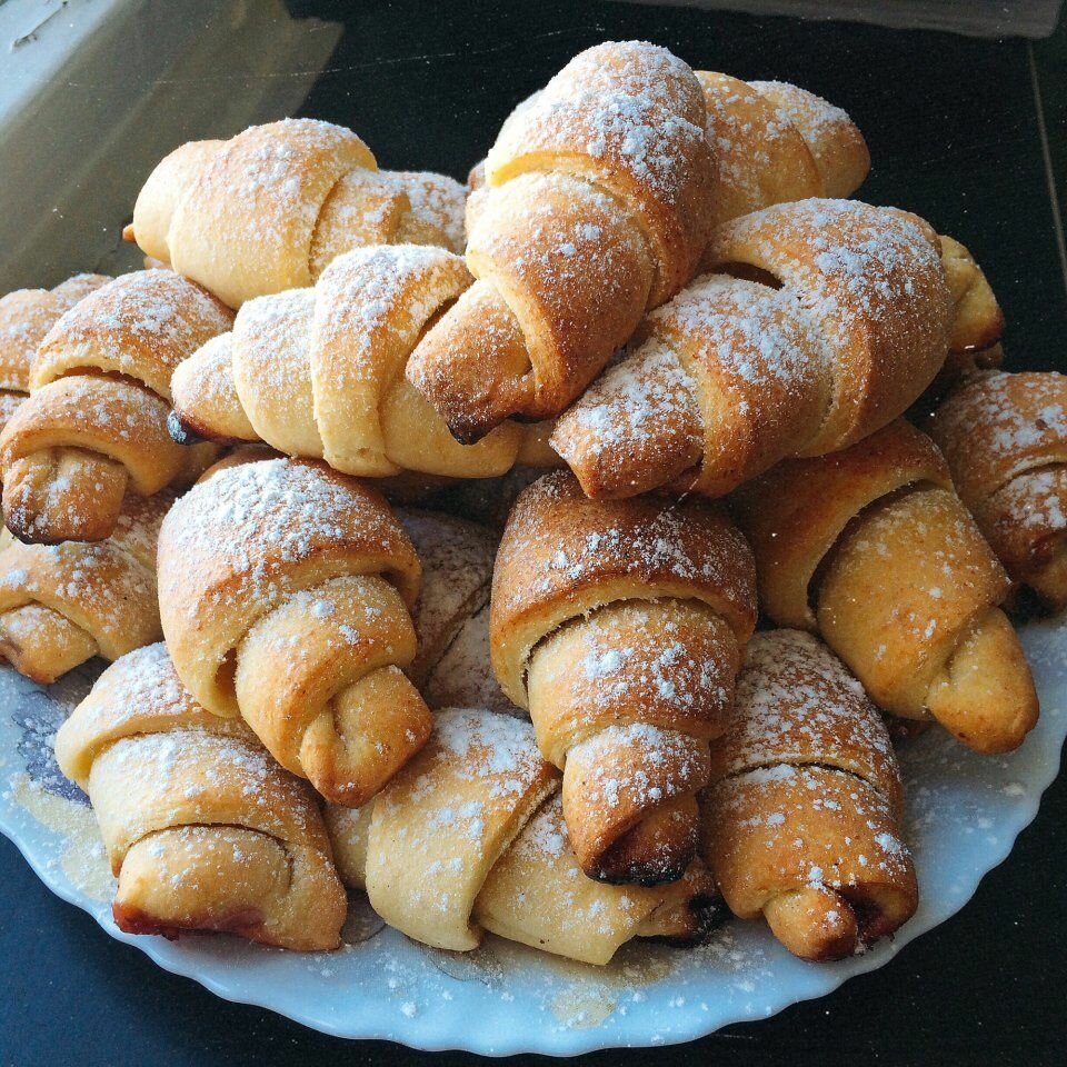 Рогалики с мармеладом