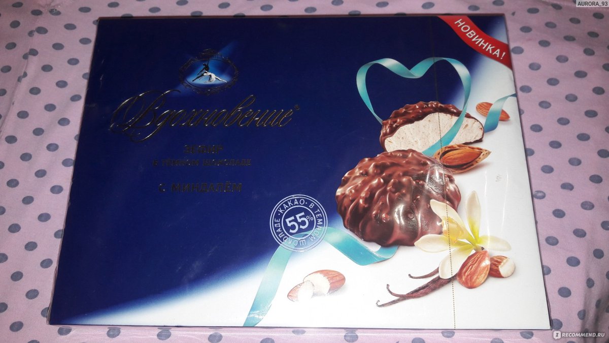 Конфеты зефир в шоколаде