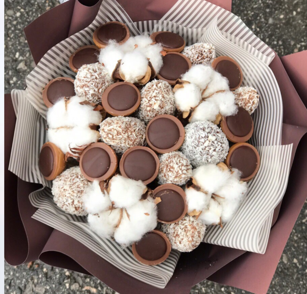 Шоколадные бомбочки с маршмеллоу