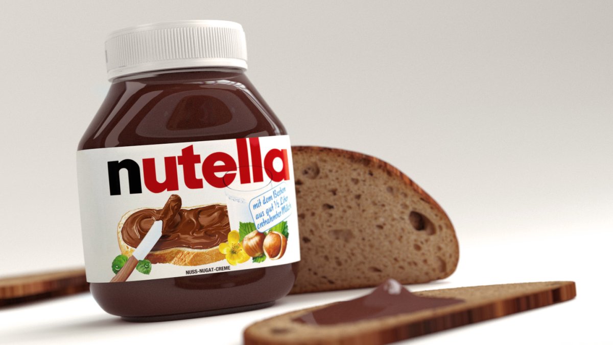 Nutella кружок мороженое