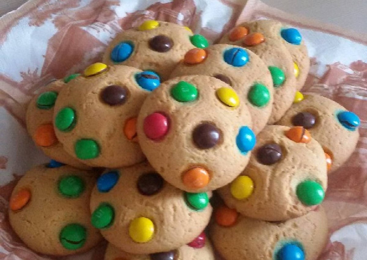 M&MS печенье