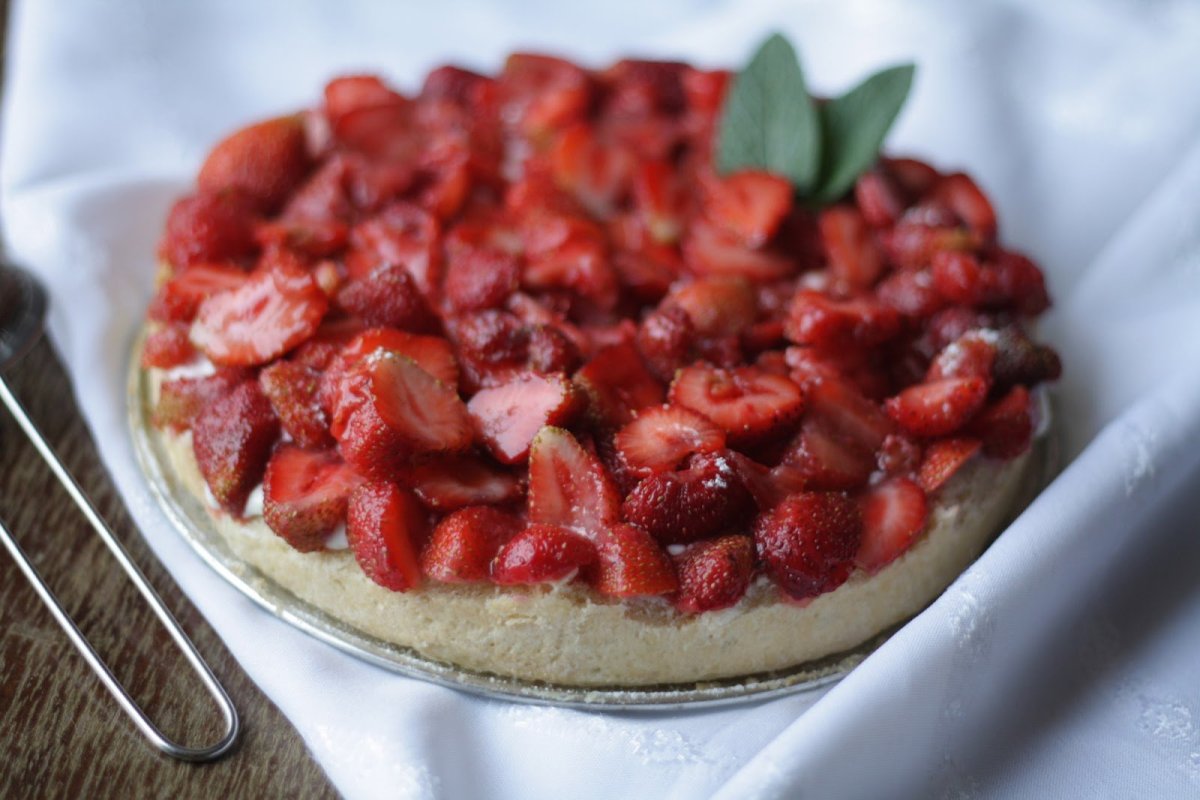 American Strawberry pie